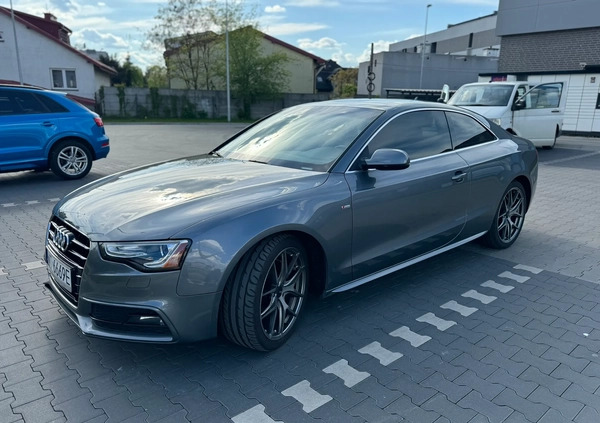 Audi A5 cena 71900 przebieg: 113976, rok produkcji 2015 z Warszawa małe 106